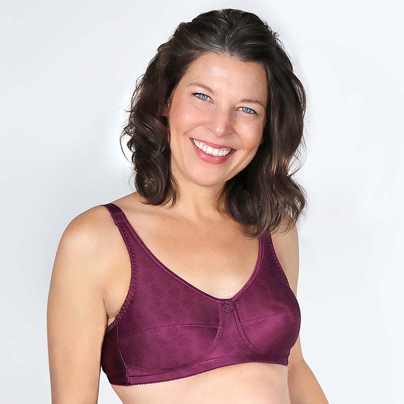 American Breast Care Mastectomy Bra Rose Contour 103 Lilac