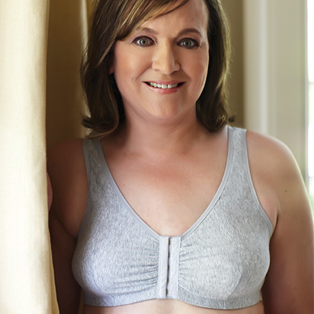 ABC 106 Wire Free Pocketed Mastectomy Bra NEW WITH TAGS retail $79.00