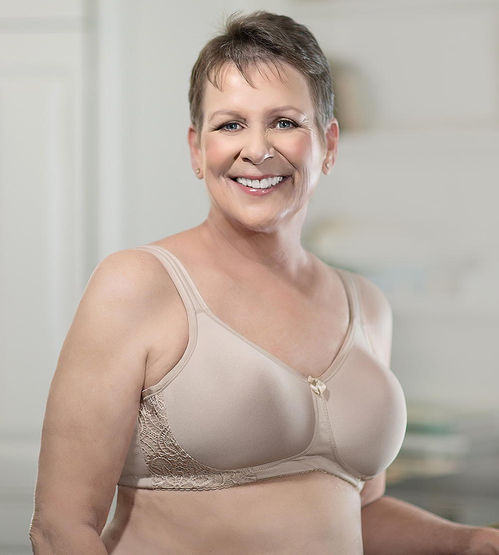127 T-Shirt Lace Contour Bra - American Breast Care